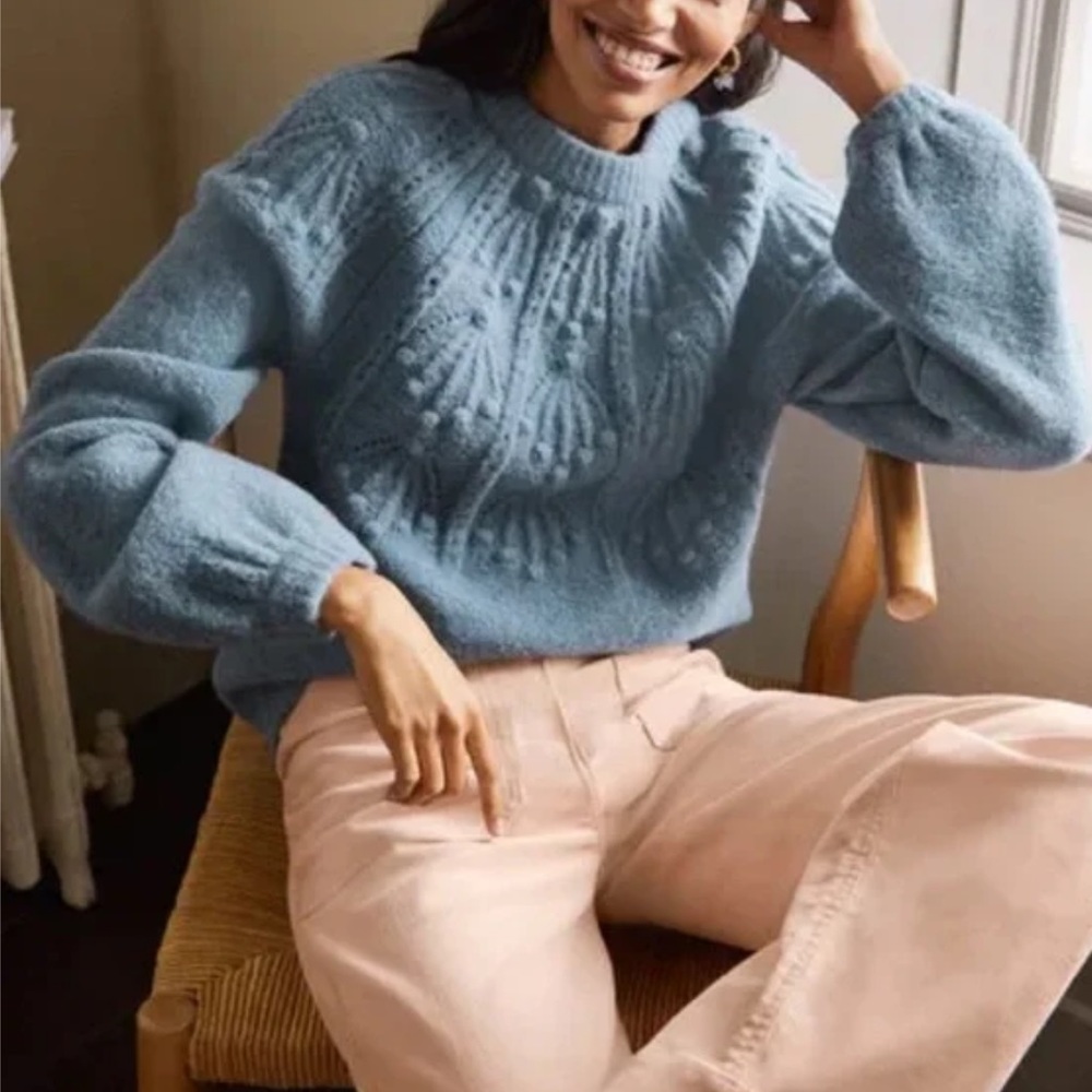 NWOT Boden Relaxed Cable Sweater